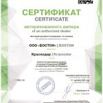 Сертификат Lessar ПроСплит