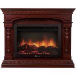 Портал Firelight Perfetto R 30 шпон красное дерево